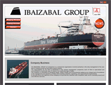 Tablet Screenshot of grupoibaizabal.com